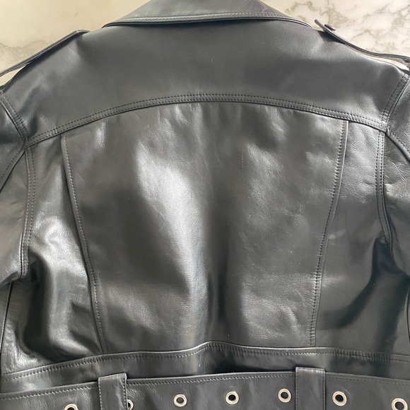Proenza Schouler Leather Moto Biker Jacket - Picture 7 of 13